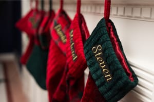 5 Festive Ways To Put Names On Christmas Stockings